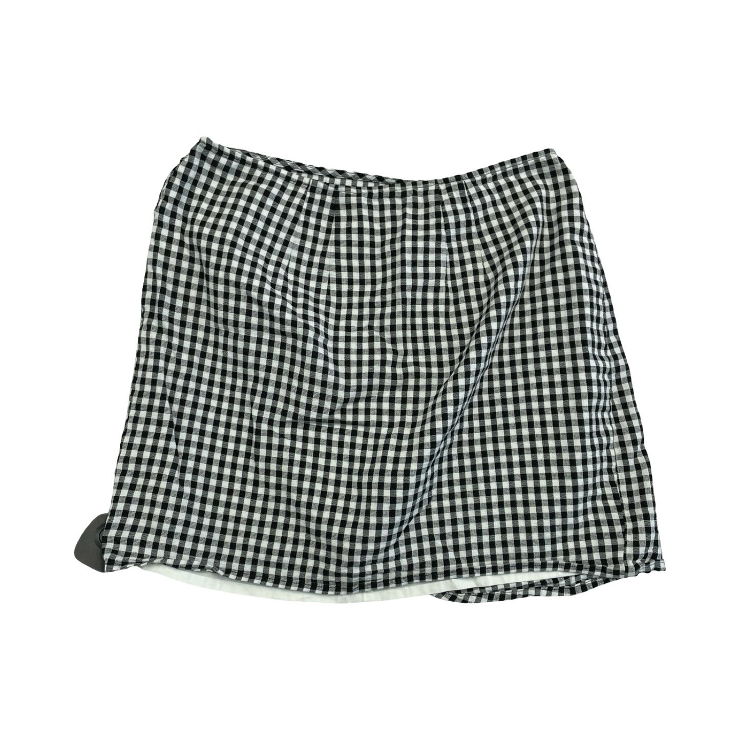Skirt Mini & Short By Madewell In Checkered Pattern, Size:4