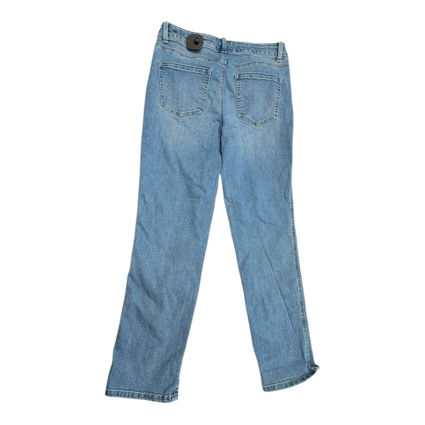 Jeans Straight By M JEANS In Blue Denim, Size:10