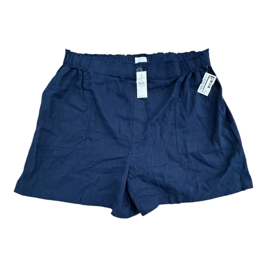 Shorts By Loft In Navy, Size:Xl