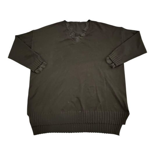 Sweater By Adrianna Papell In Black, Size:S