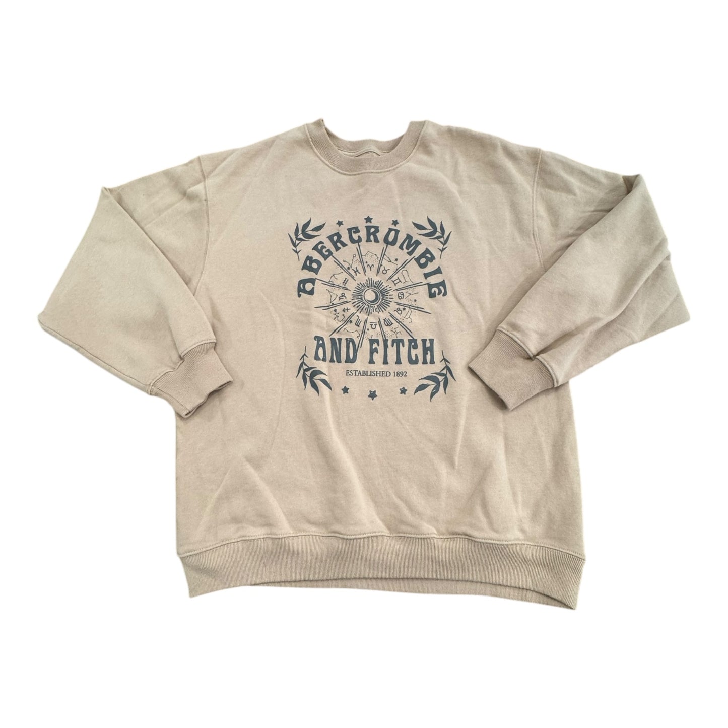 Top Ls By Abercrombie And Fitch In Tan, Size:S