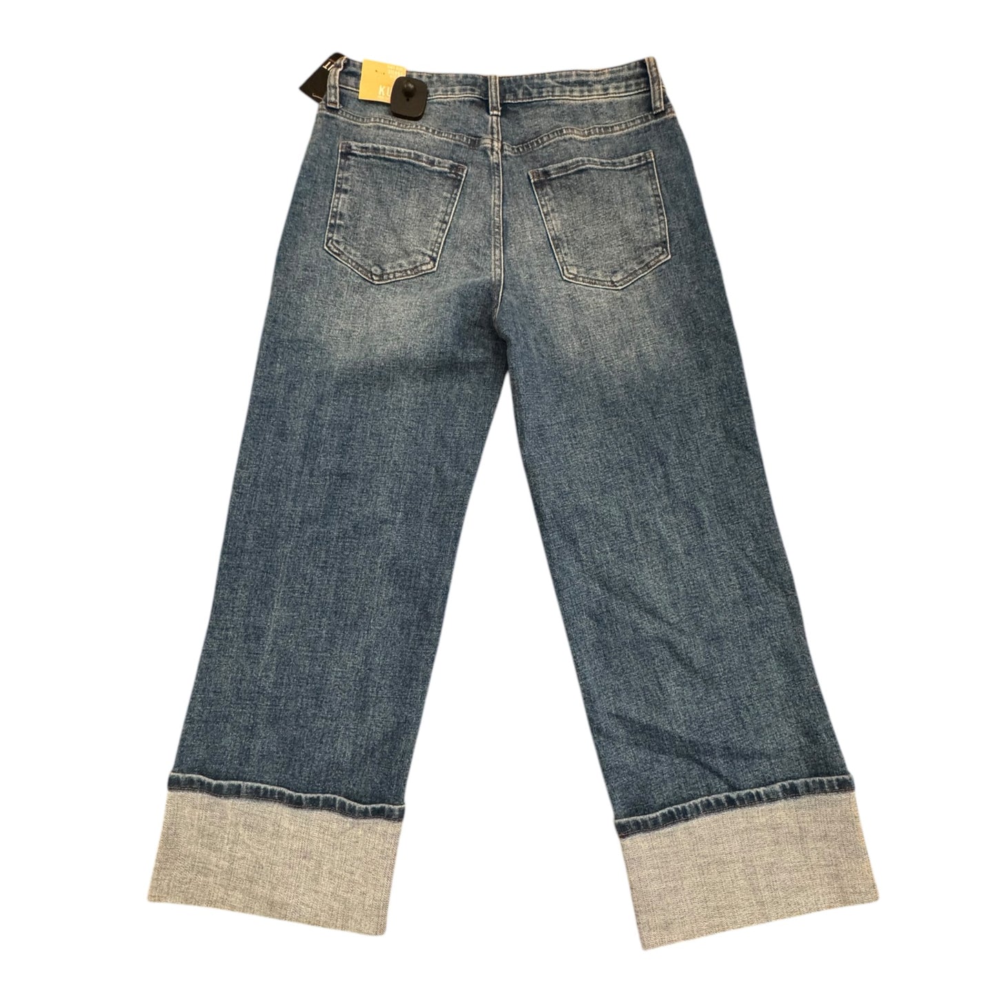 Jeans Straight By Kut In Blue Denim, Size:6