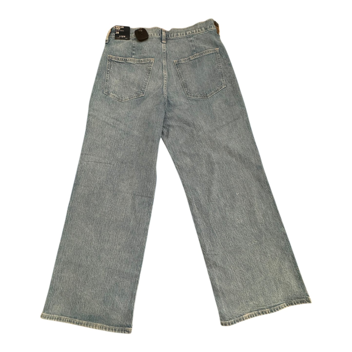 Jeans Straight By J. Crew In Blue Denim, Size:6