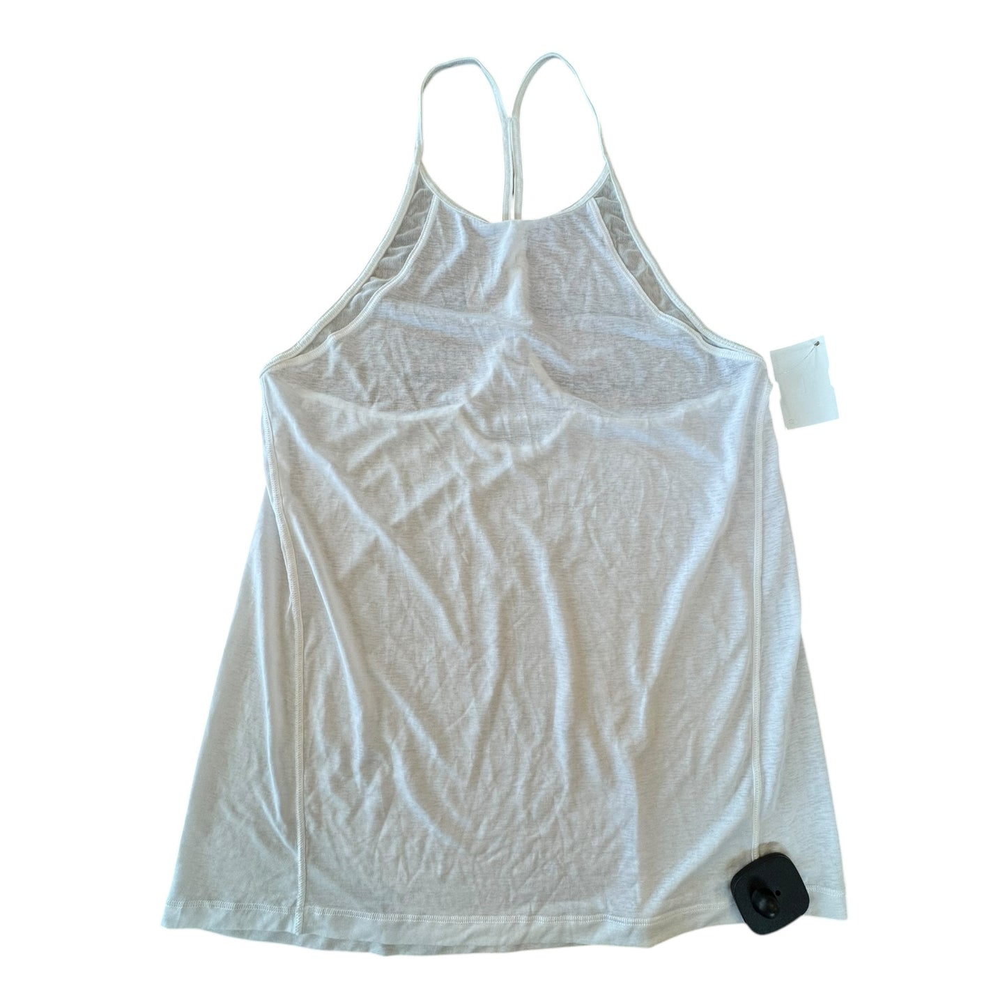 Athletic Tank Top By Lululemon In White, Size:S