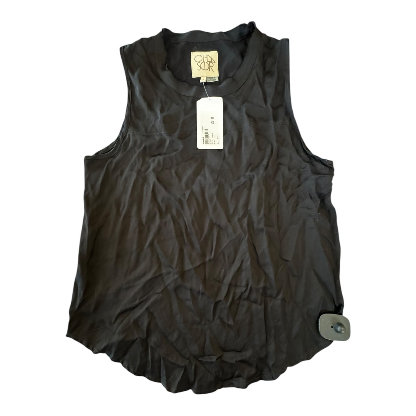 Top Sleeveless By Chaser In Black, Size:S