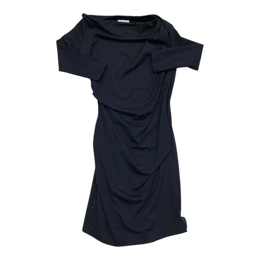 Dress Casual Midi By Cmc In Navy, Size:4