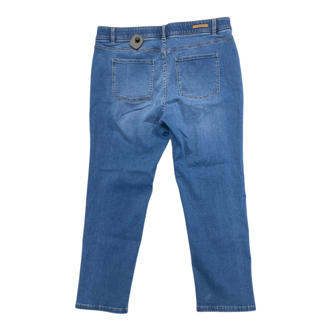 Jeans Skinny By Soft Surroundings In Blue Denim, Size:Xlp