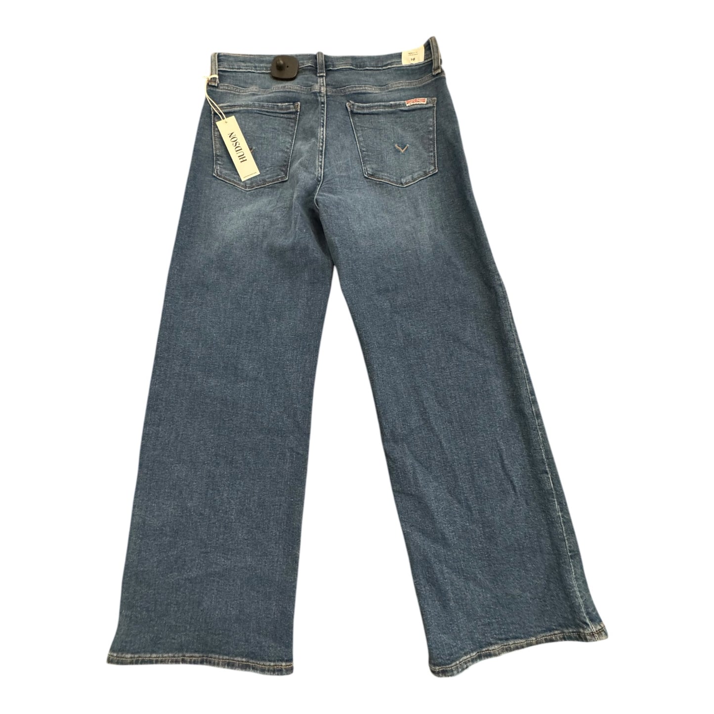 Jeans Straight By Hudson In Blue Denim, Size:6