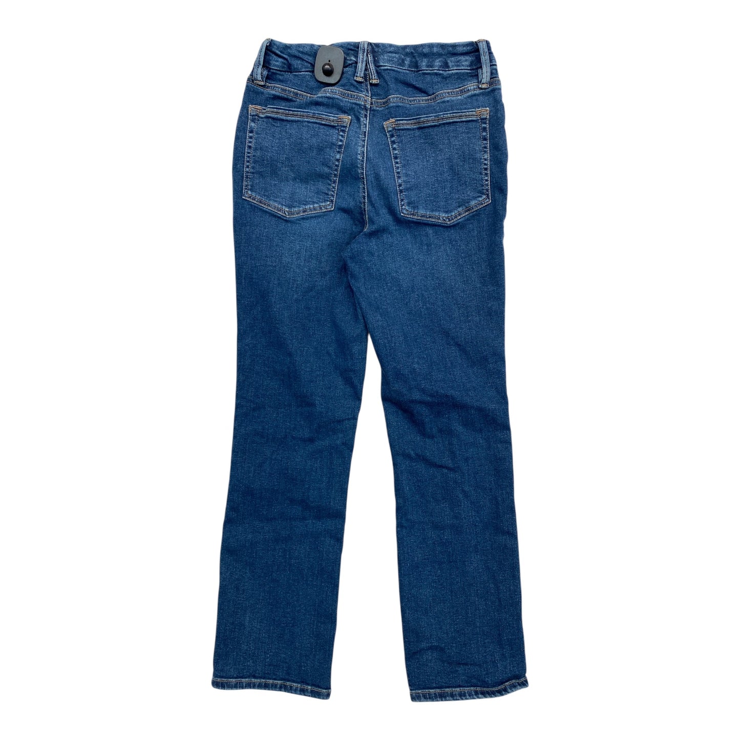 Jeans Straight By Good American In Blue Denim, Size:6