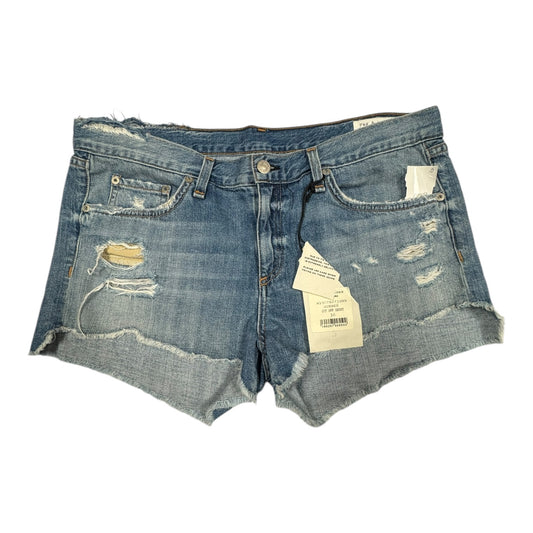 Shorts By Rag And Bone In Blue Denim, Size:10