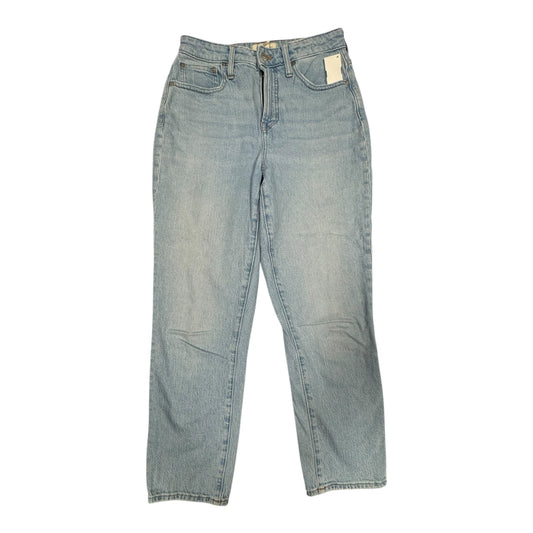 Jeans Straight By Madewell In Blue Denim, Size:2