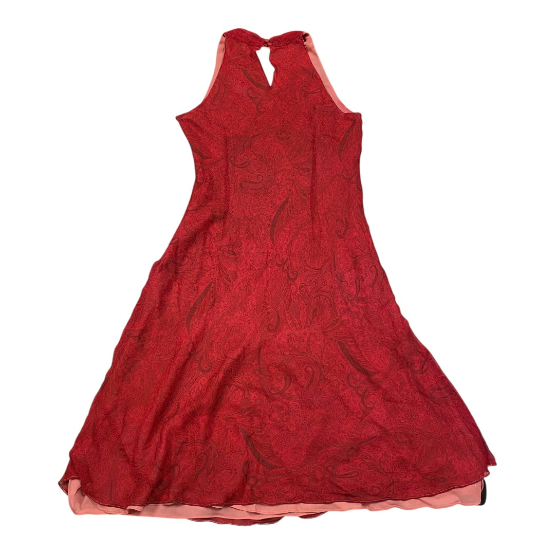 Dress Casual Maxi By Ann Taylor In Red, Size:12