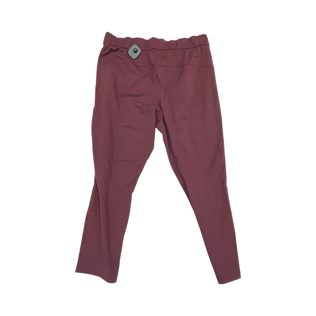 Athletic Pants By Lululemon In Purple, Size:10