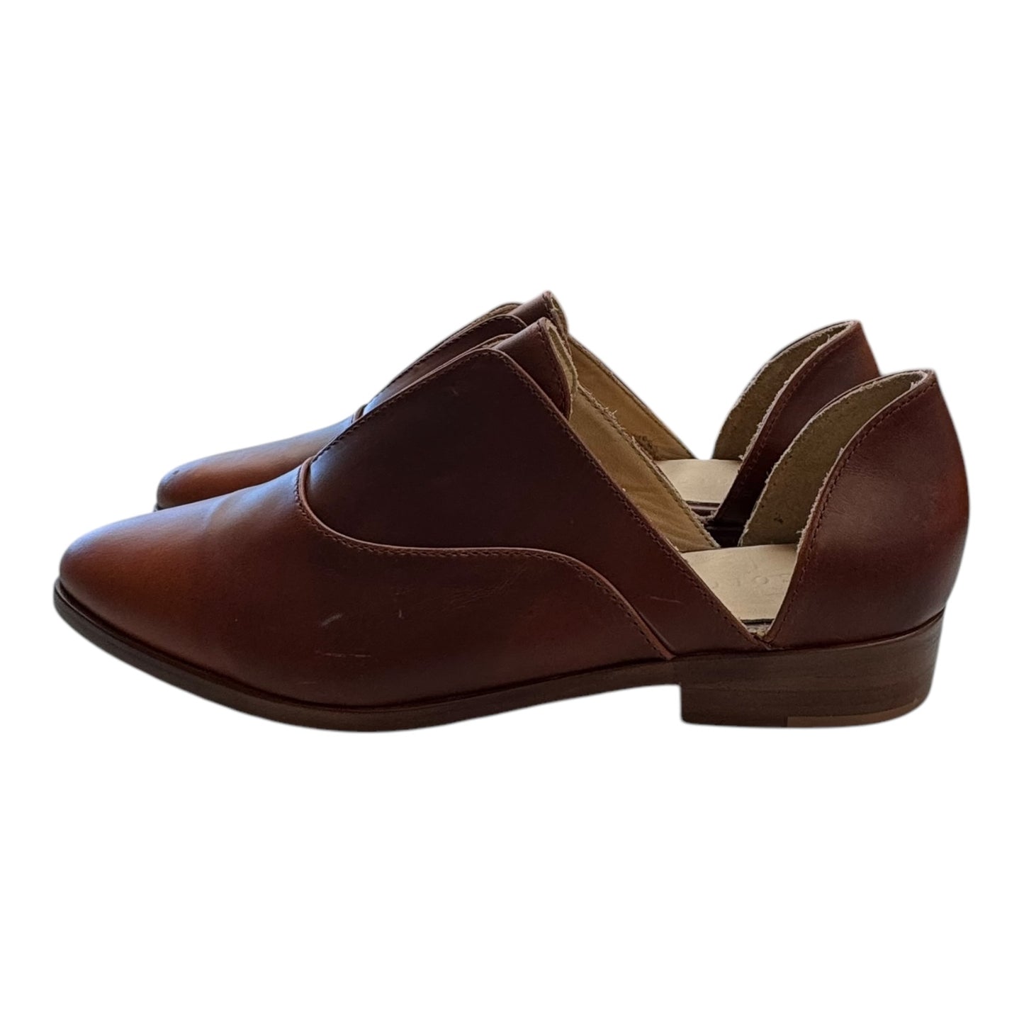 Shoes Flats By NISOLO In Brown, Size:9