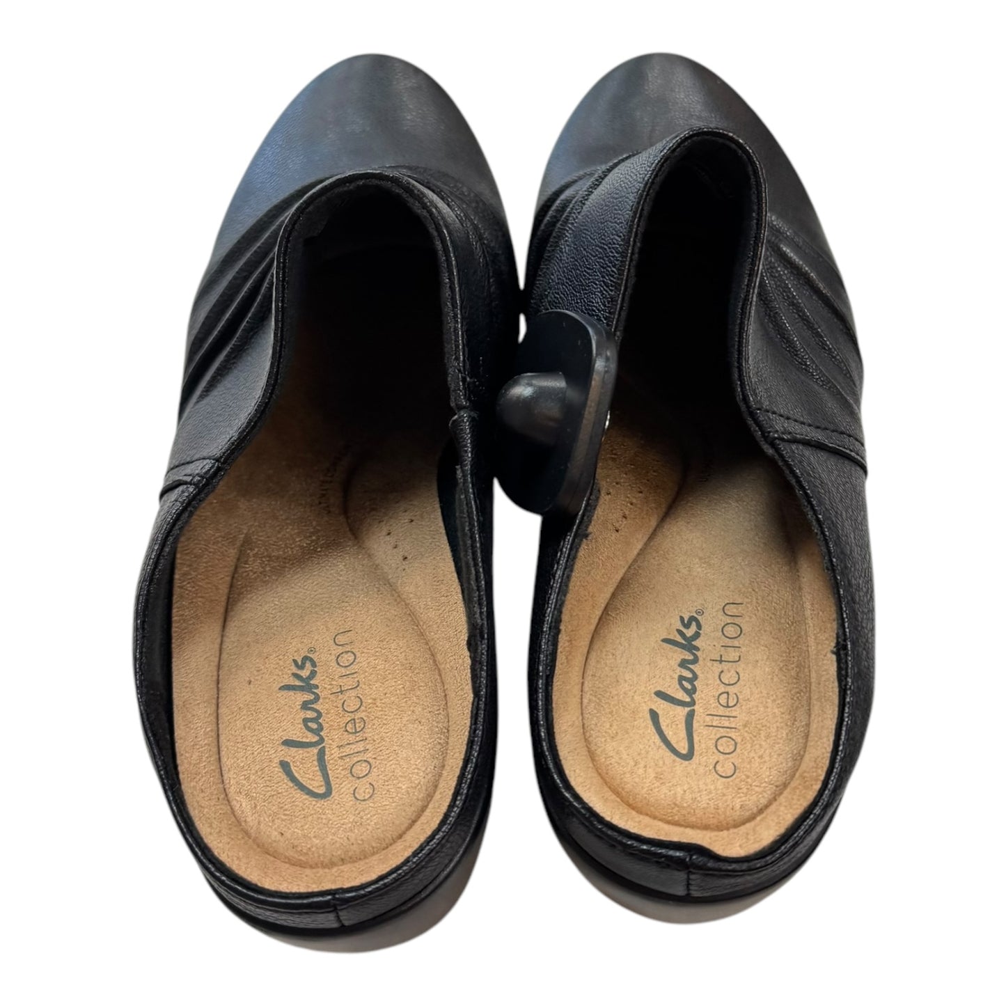 Shoes Heels Block By Clarks In Black, Size:8.5