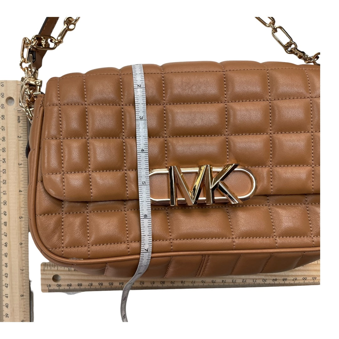 Handbag Designer By Michael Kors In Brown, Size:Small
