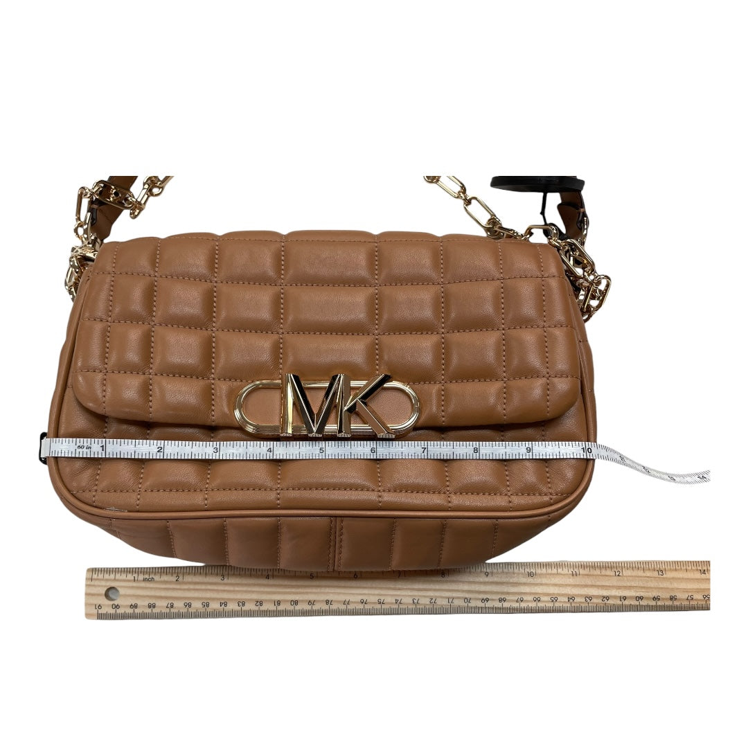 Handbag Designer By Michael Kors In Brown, Size:Small