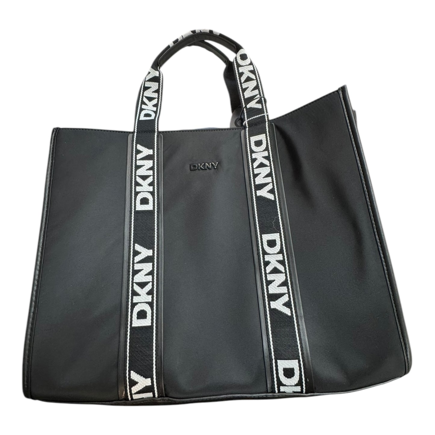 Tote By Dkny In Black, Size:Large