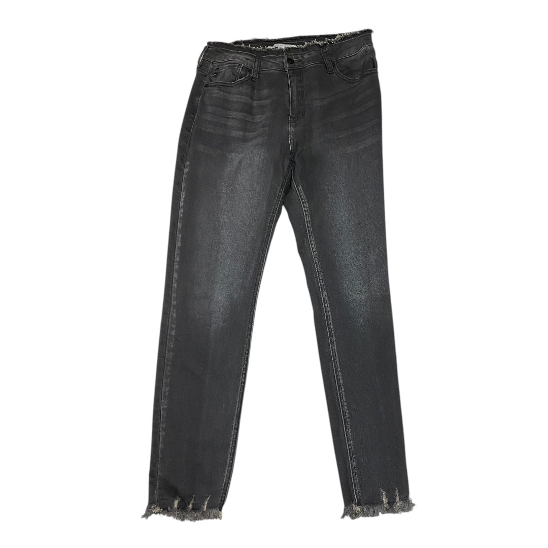 Jeans Straight By Kancan In Black, Size:8