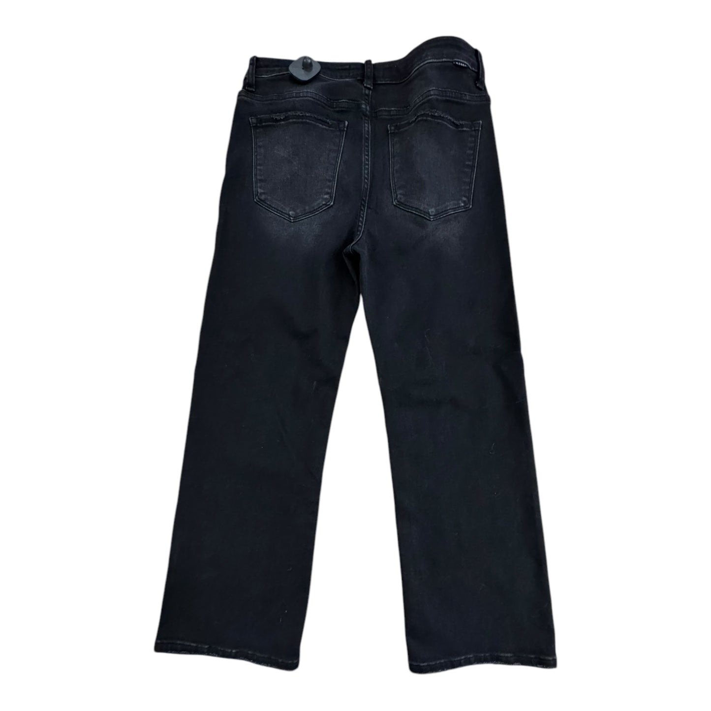 Jeans Straight By Risen In Black, Size:12