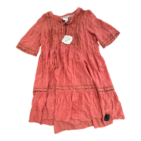 Dress Casual Short By Knox Rose In Pink, Size:Xl