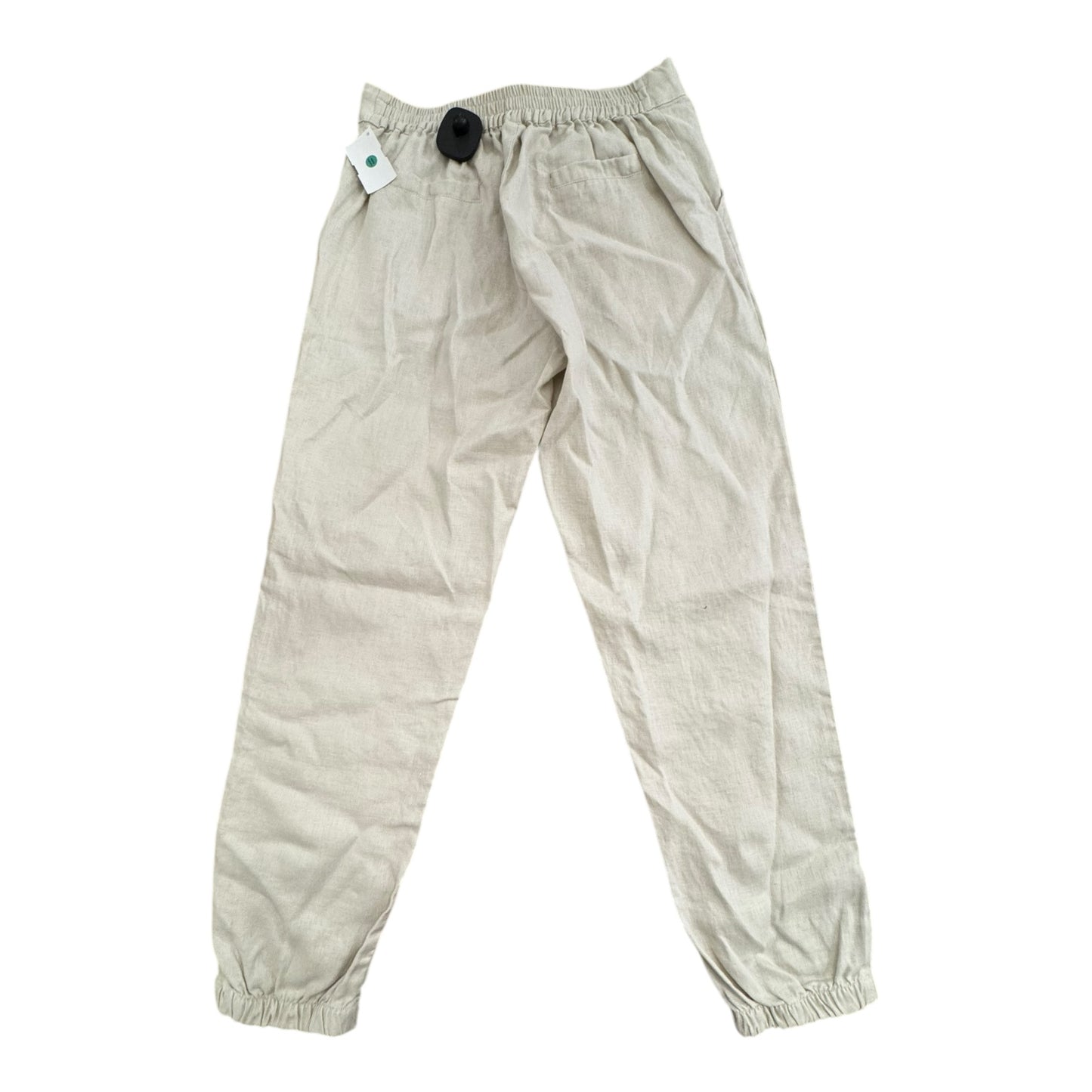 Pants Linen By Cmc In Tan, Size:S