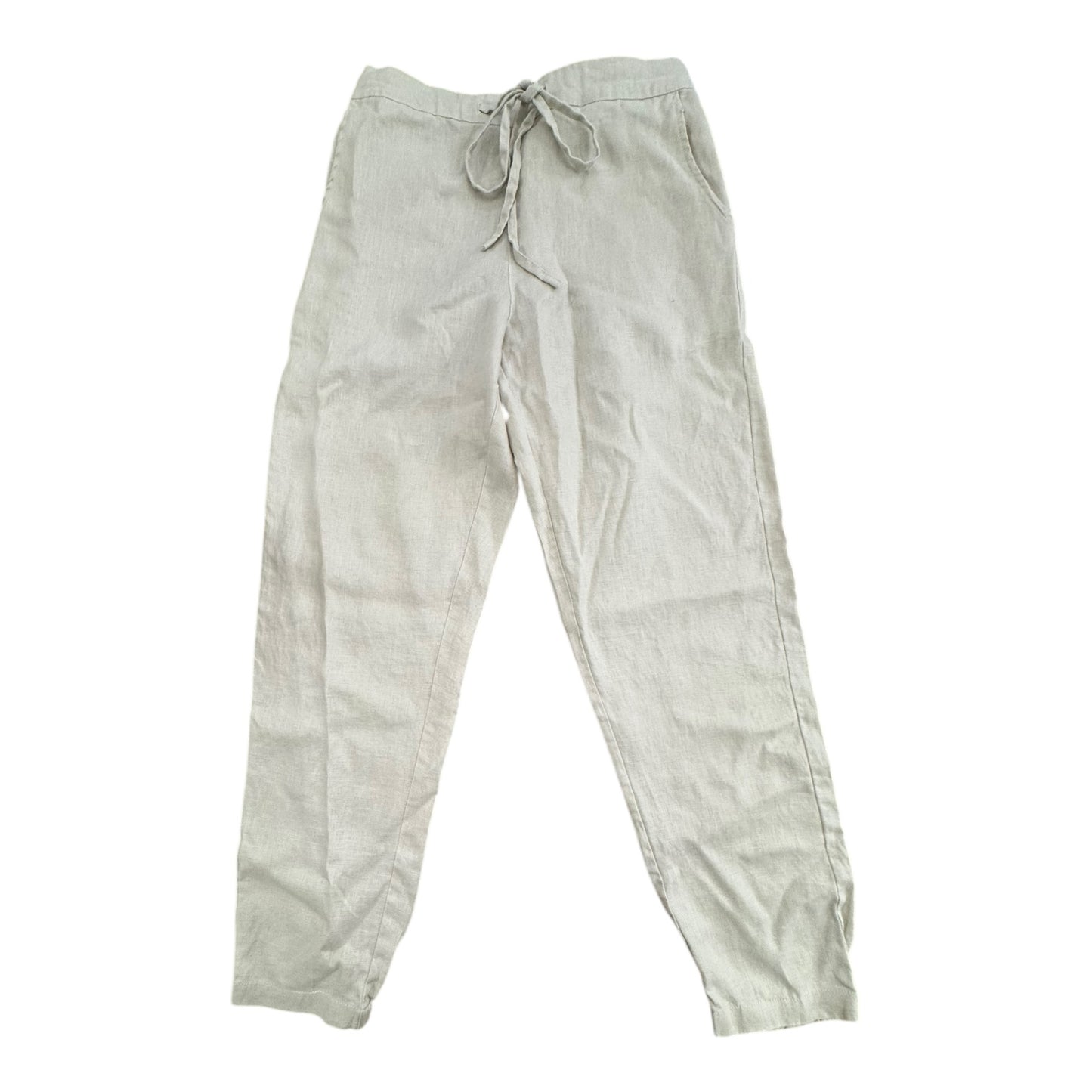 Pants Linen By Cmc In Tan, Size:S