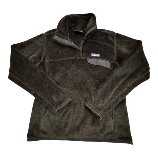 Jacket Fleece By Patagonia In Black, Size:M