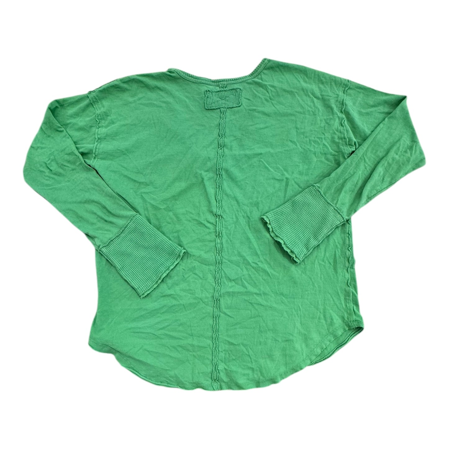 Top Ls Basic By We The Free In Green, Size:Xl