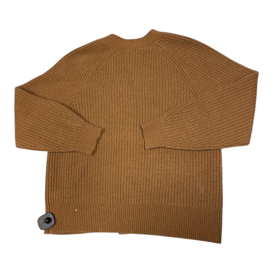 Sweater Cardigan By Everlane In Brown, Size:S