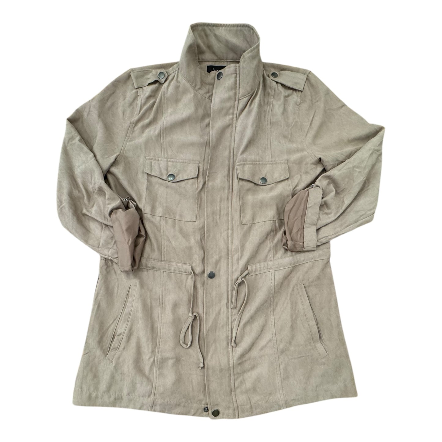 Jacket Utility By BE COOL In Taupe, Size:S