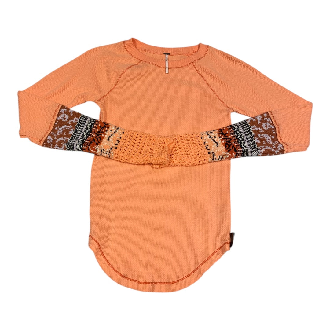 Top Ls By Free People In Orange, Size:Xs