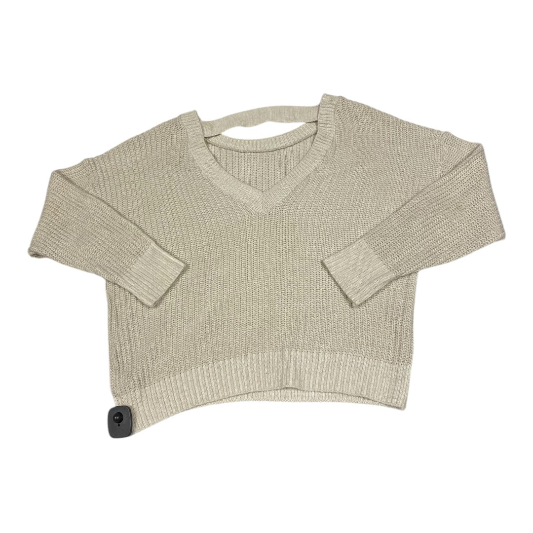 Sweater By Express In Tan, Size:M