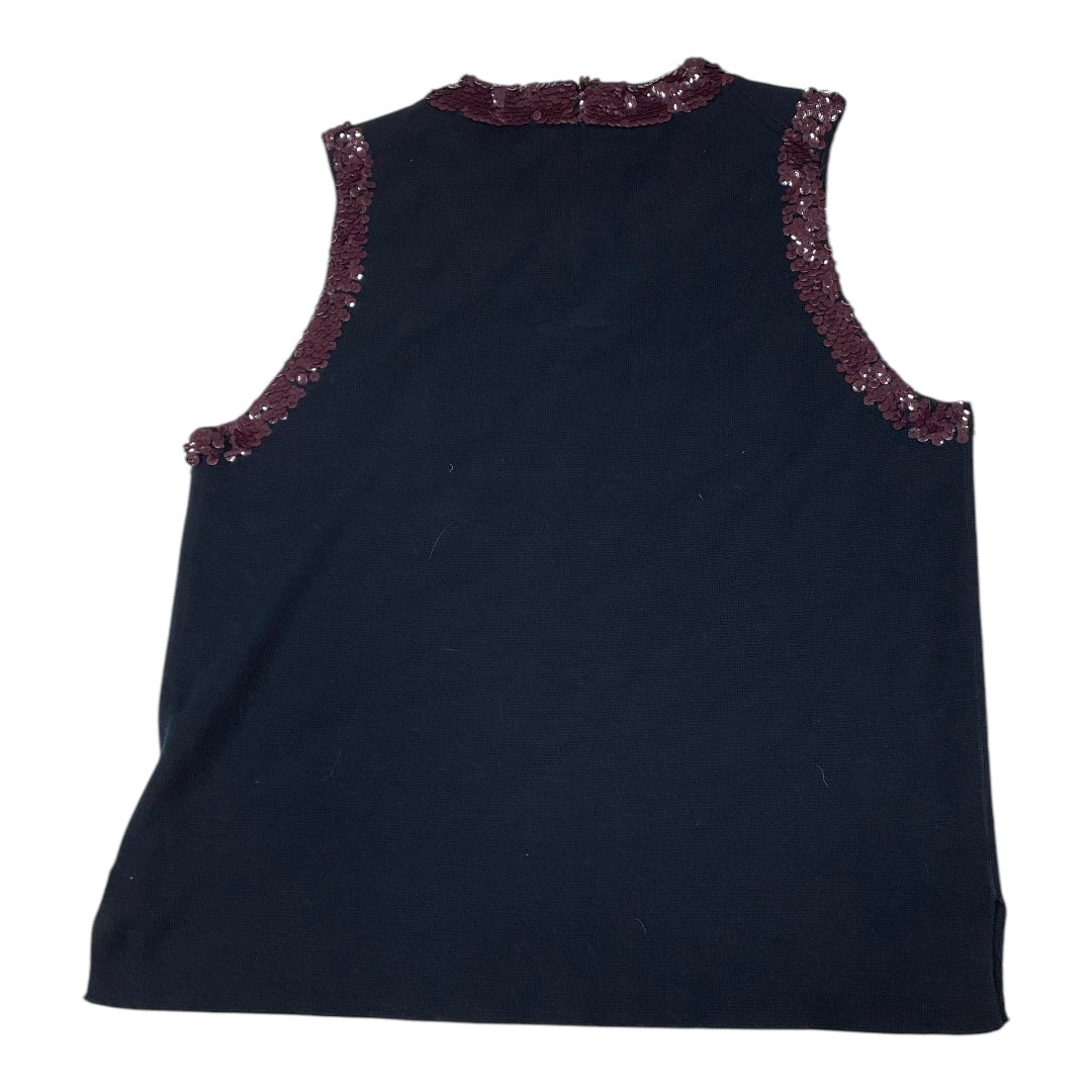 Top Sleeveless By J. Crew In Blue & Purple, Size:M