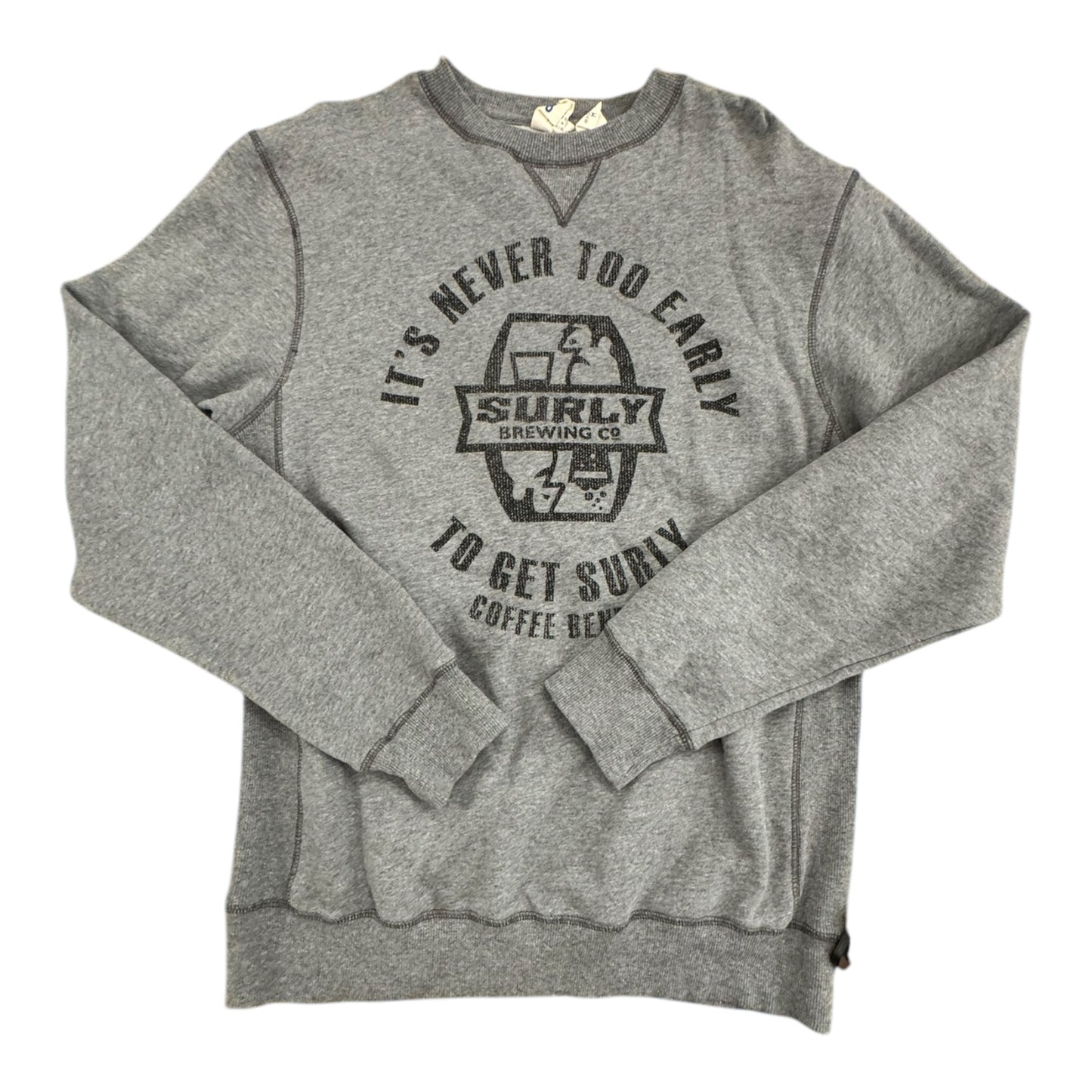 Sweatshirt Crewneck By Blue In Grey, Size:M