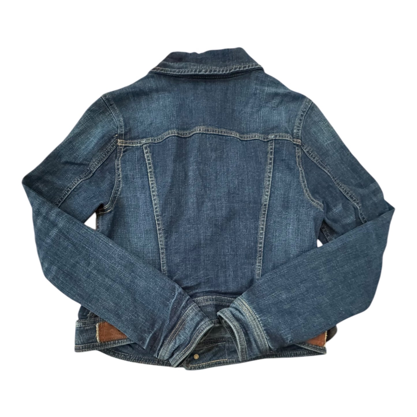 Jacket Denim By Pilcro In Blue Denim, Size:M