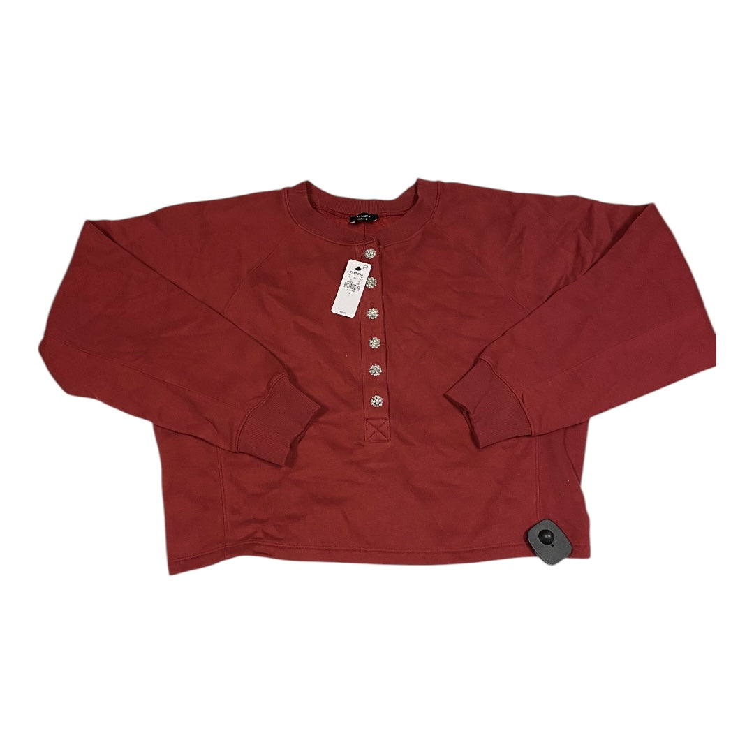 Top Ls By Express In Red, Size:S