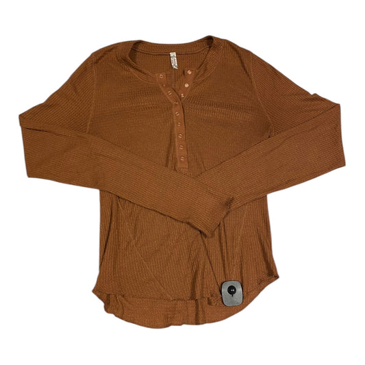 Top Ls By Free People In Brown, Size:Xl