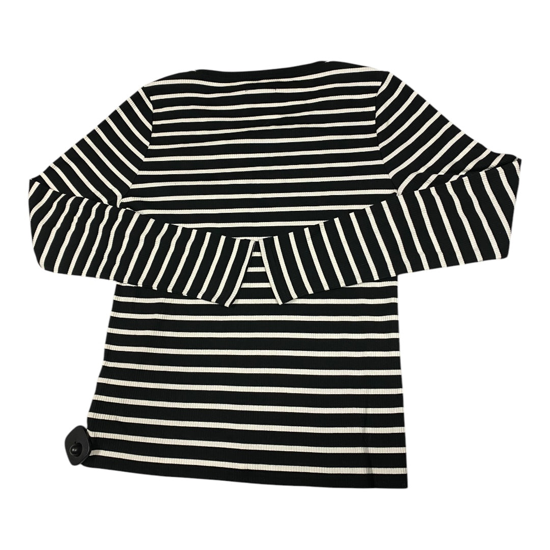 Top Ls By J. Crew In Striped Pattern, Size:L