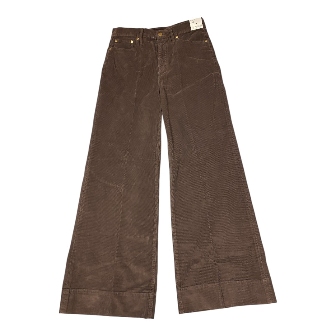 Pants Corduroy By J. Crew In Brown, Size:10