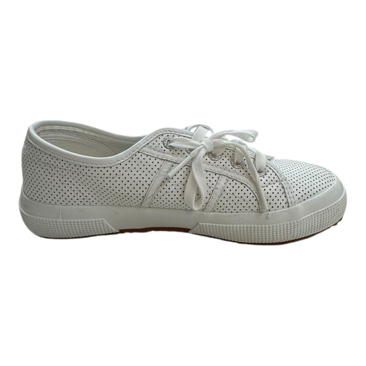 Shoes Athletic By Superga In White, Size:7.5