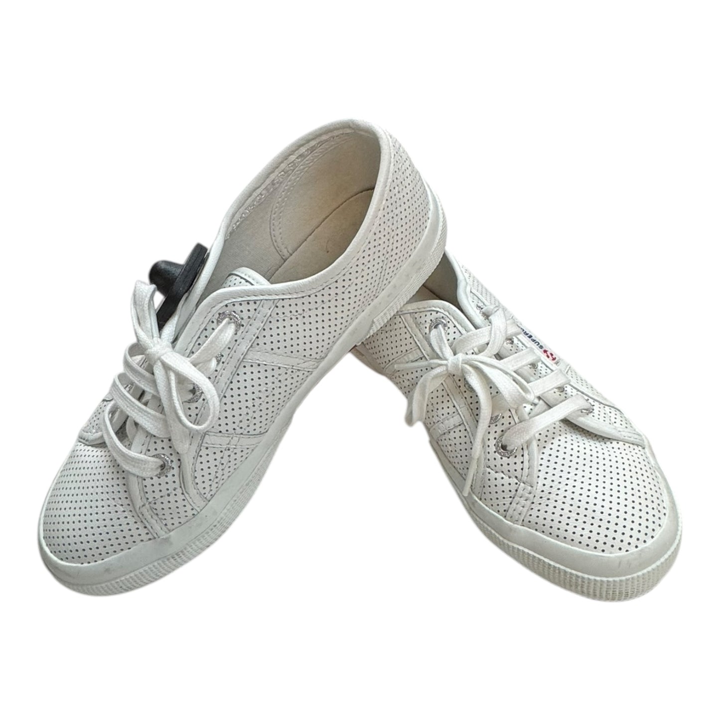 Shoes Athletic By Superga In White, Size:7.5