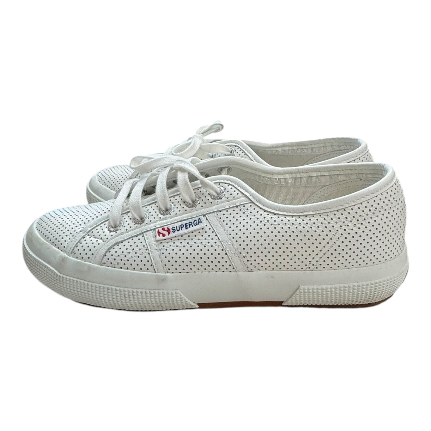 Shoes Athletic By Superga In White, Size:7.5