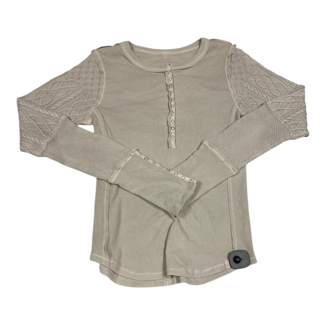 Top Ls By We The Free In Cream, Size:Xl