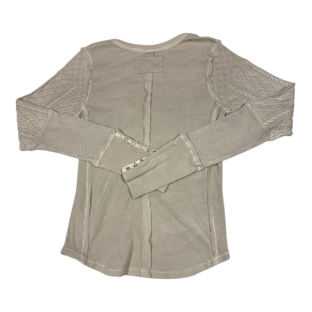 Top Ls By We The Free In Cream, Size:Xl