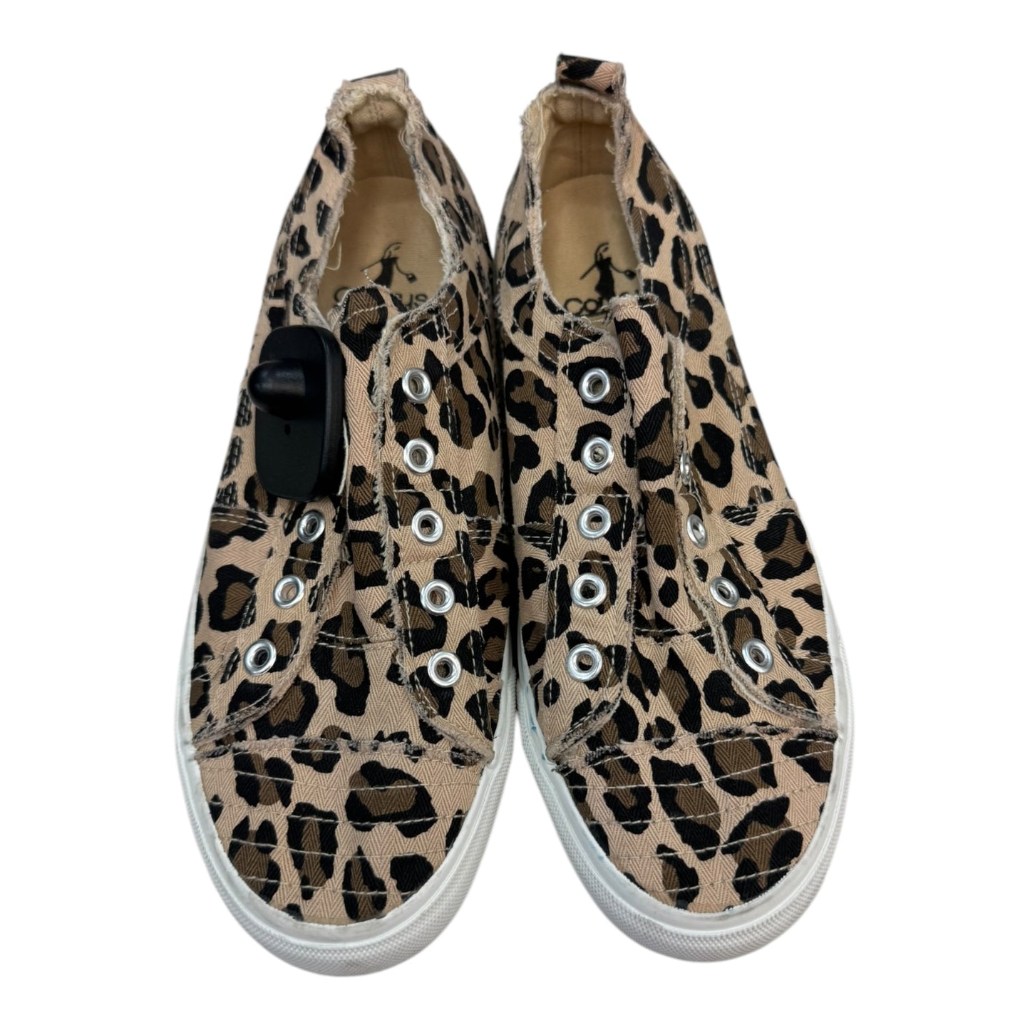 Shoes Athletic By Corkys In Animal Print, Size:8