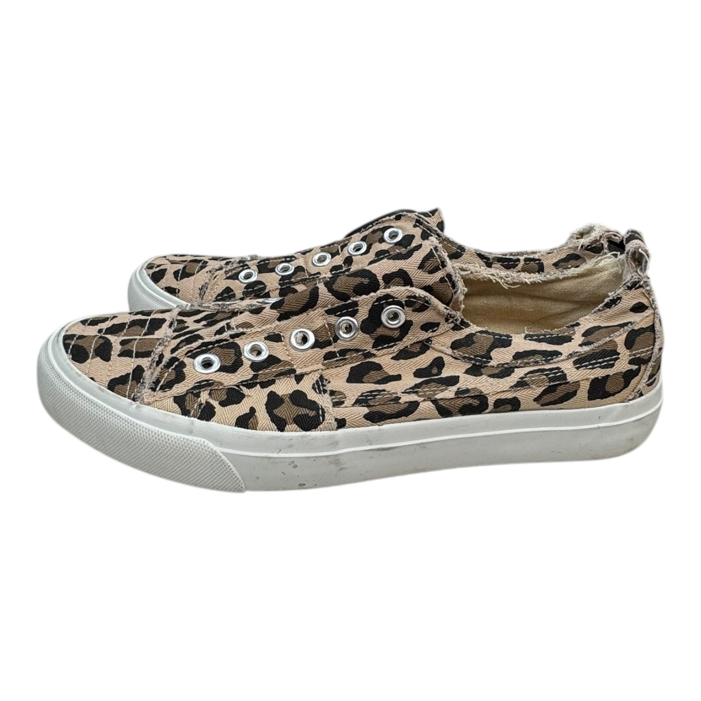 Shoes Athletic By Corkys In Animal Print, Size:8