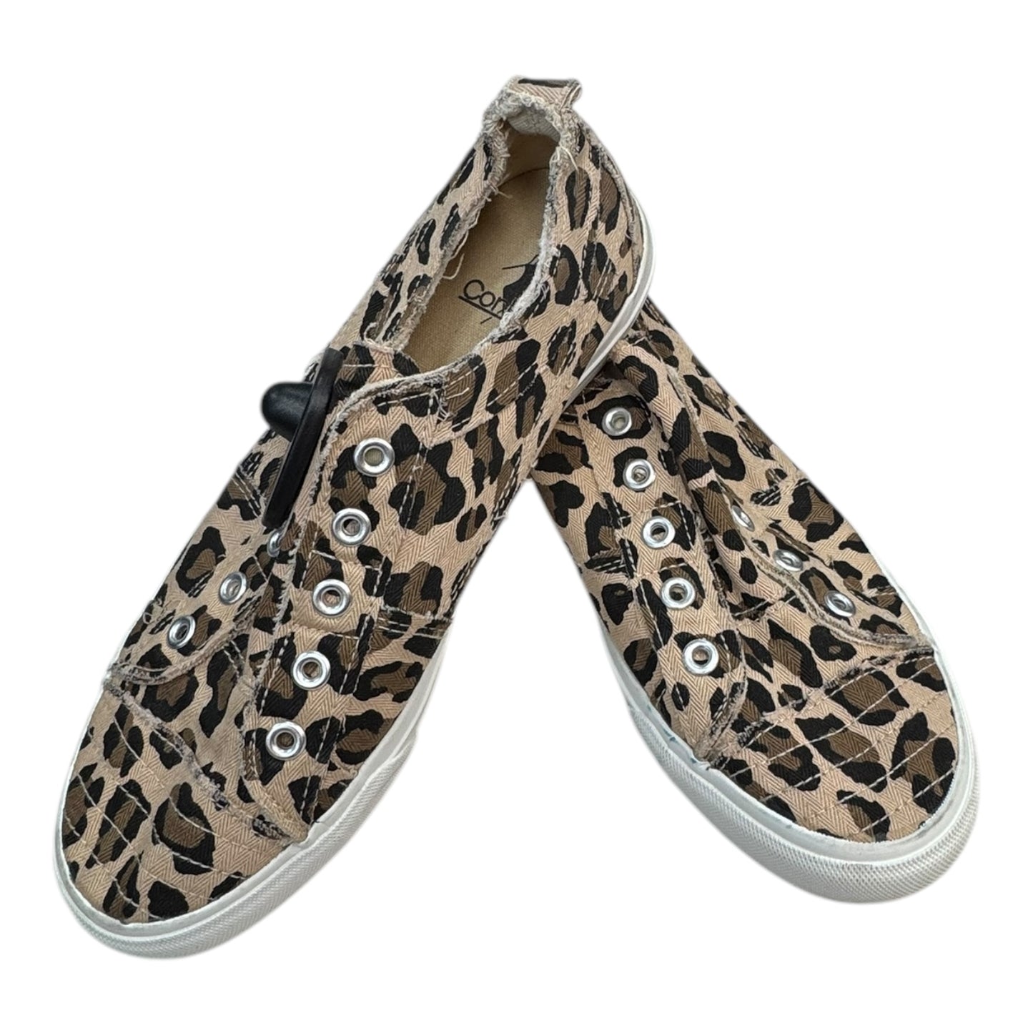 Shoes Athletic By Corkys In Animal Print, Size:8