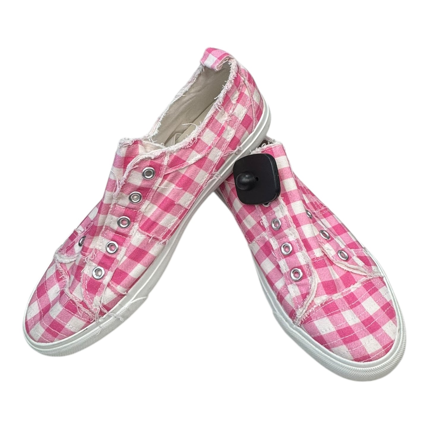 Shoes Athletic By Corkys In Pink & White, Size:11