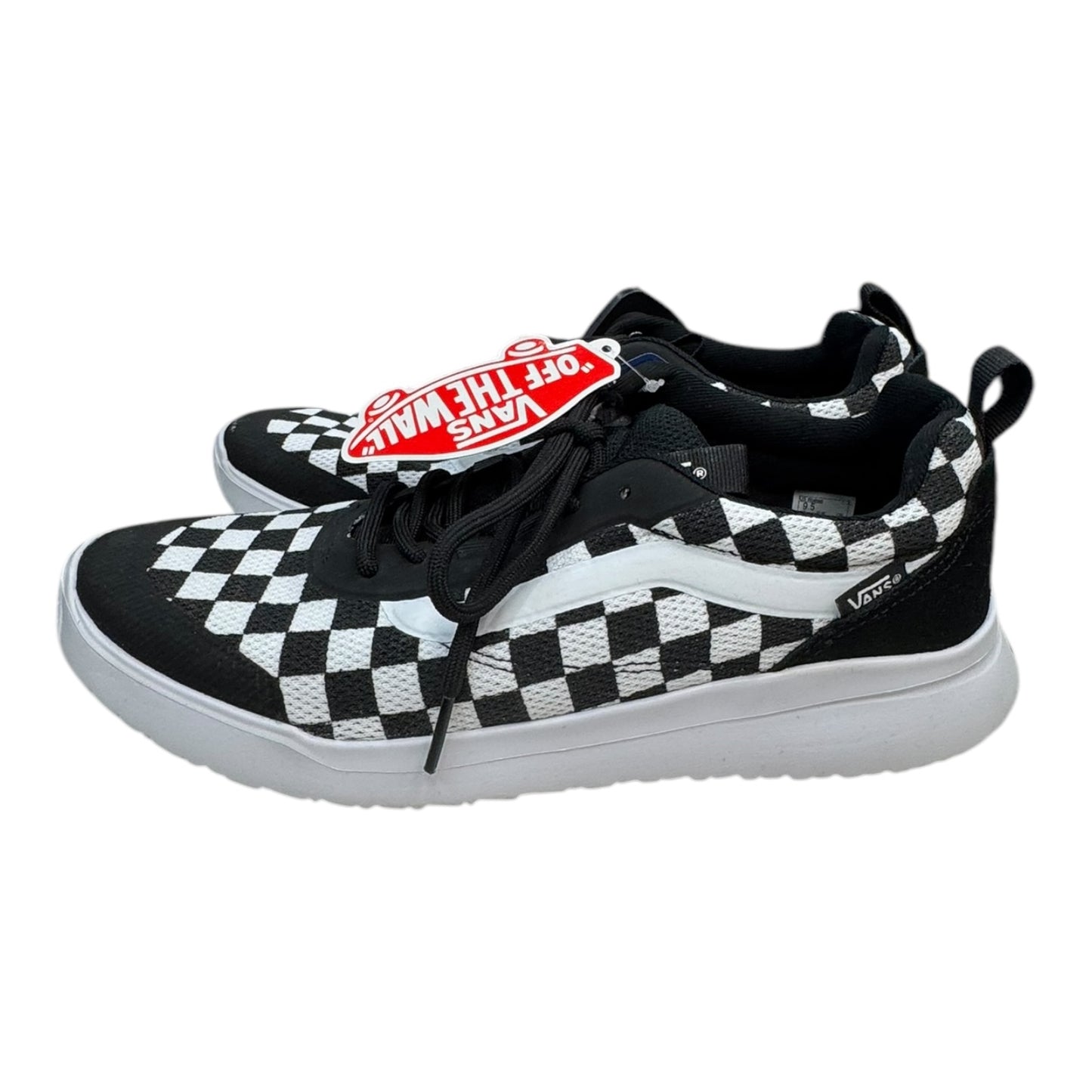 Shoes Athletic By Vans In Black & White, Size:9.5